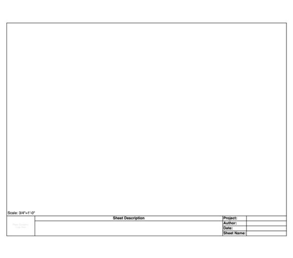 Bluebeam Landscape Template