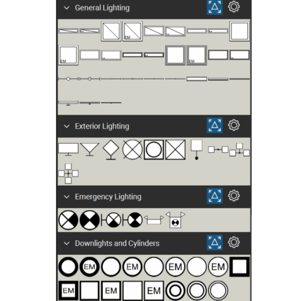 Bluebeam Tool Set Commercial Lighting