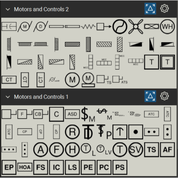 Bluebeam Tool Set Common Electrical Symbols