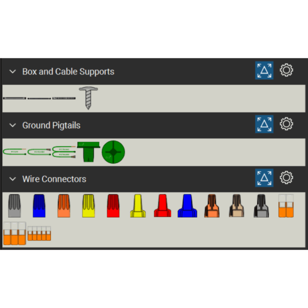 Bluebeam Toolset Supports Pigtails and Wire Connectors